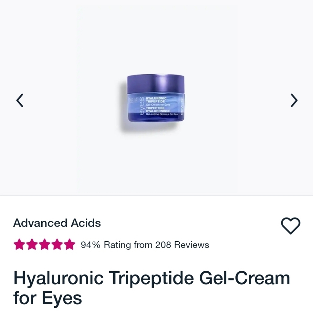 Strivectin Hyaluronic Tripeptide‎ Eye Cream